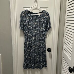 Loft Flutter sleeve dress